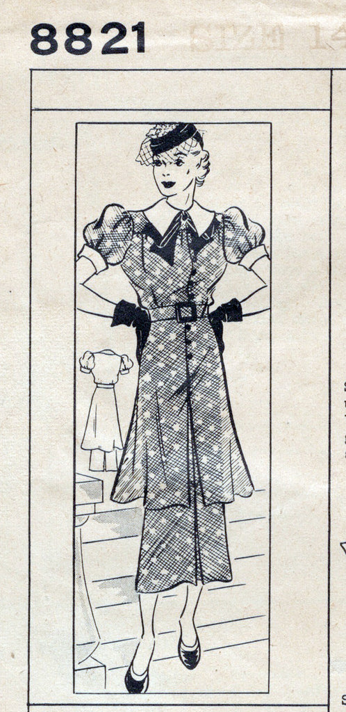 Newspaper Pattern 8821