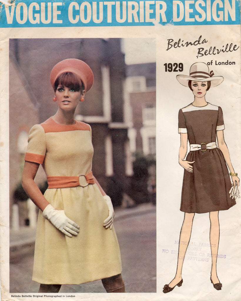 Vogue Couturier Design 1929