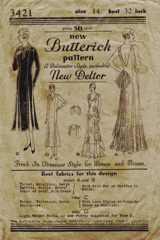 Butterick 3421