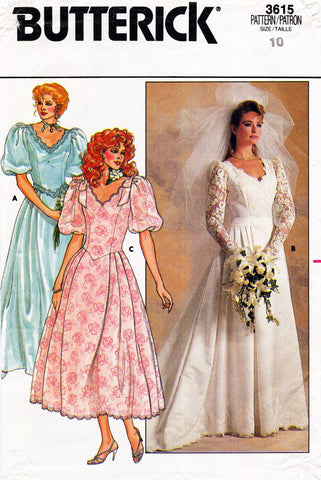 Butterick 3615 The Blue Gardenia Butterick 3615 The Blue Gardenia