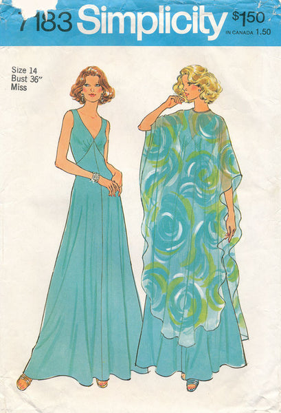 Simplicity 7183 – The Blue Gardenia