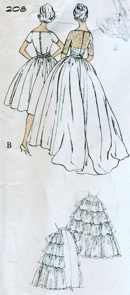 Vogue Couturier Design 208 – The Blue Gardenia