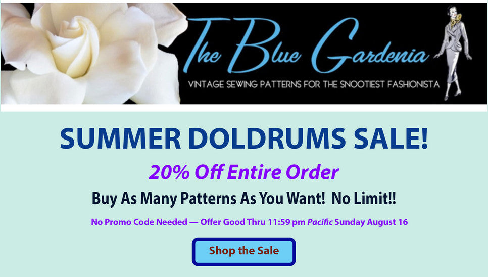 The Blue Gardenia