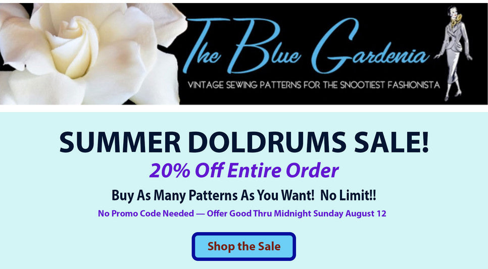 The Blue Gardenia