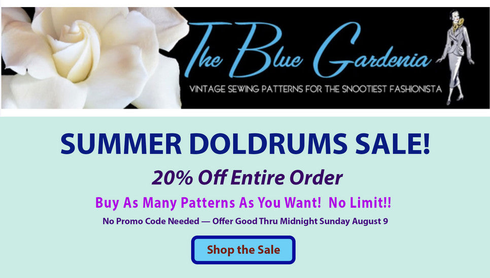 The Blue Gardenia