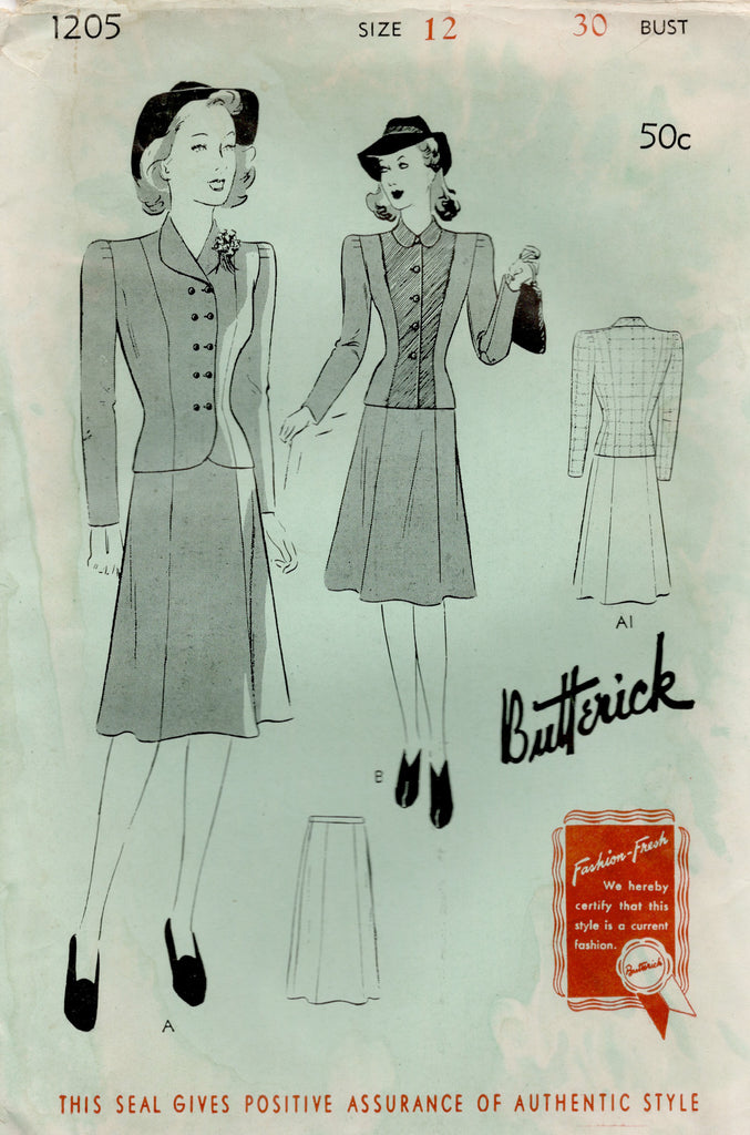 Butterick 1205