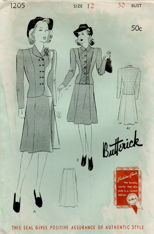 Butterick 1205