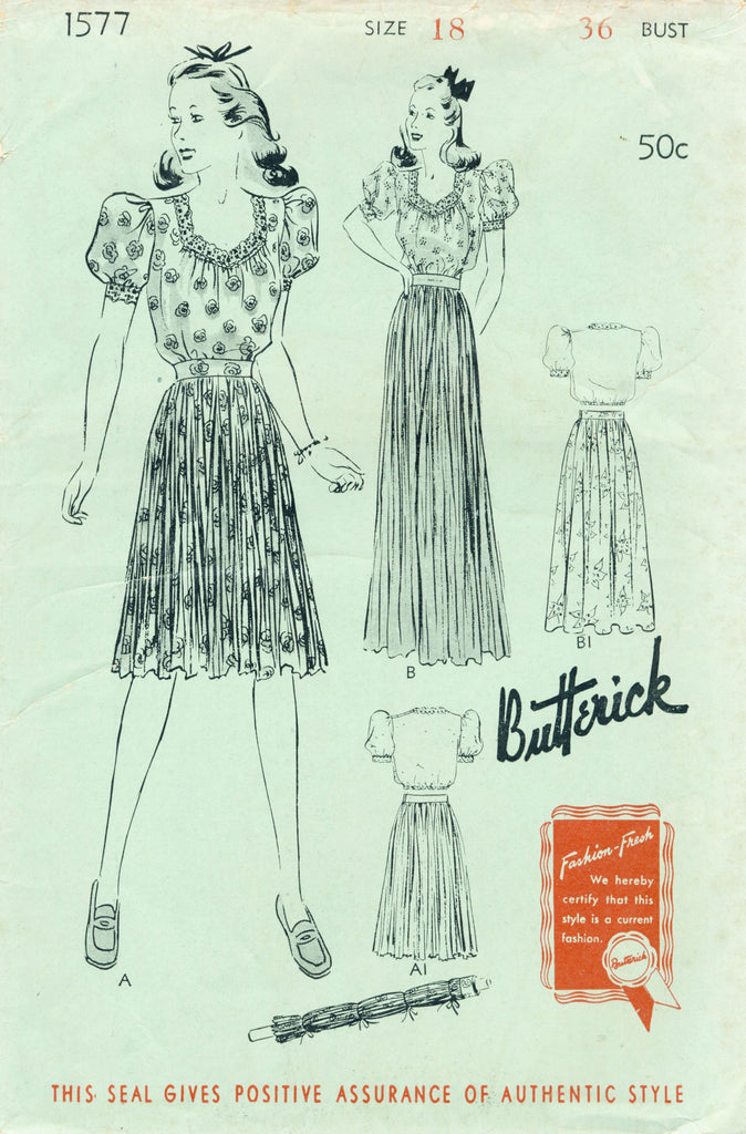 Butterick 1577