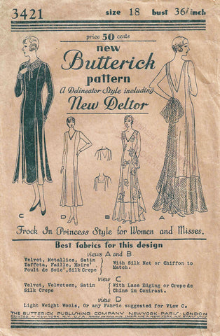 Butterick 3421