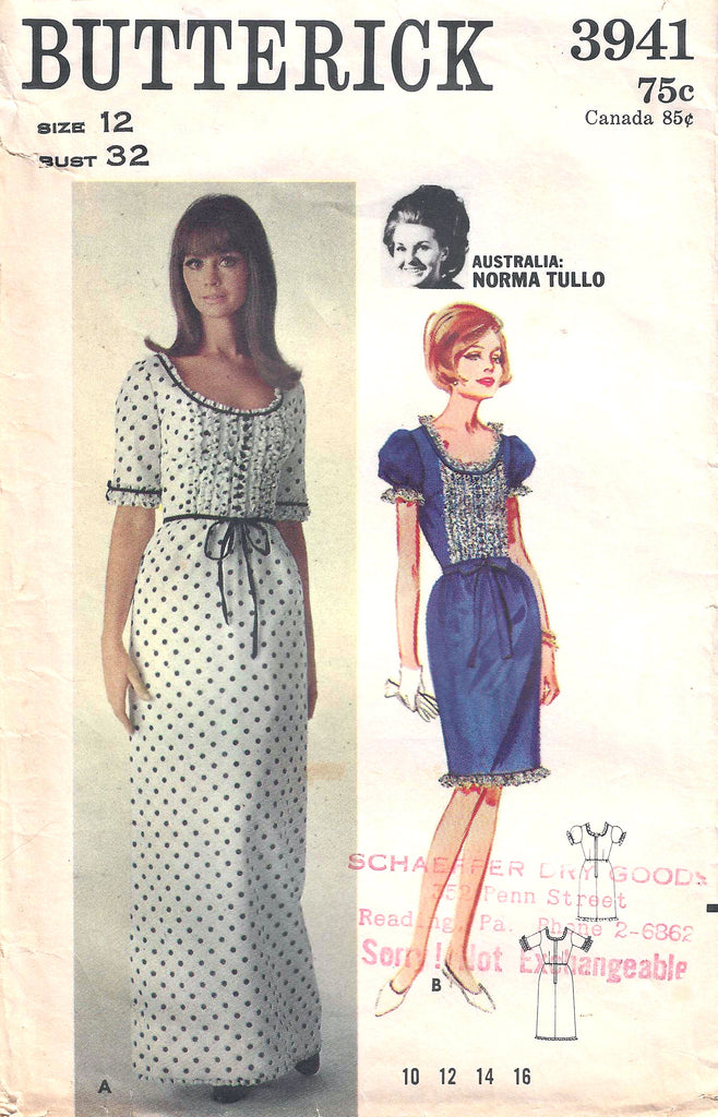 Butterick 3941