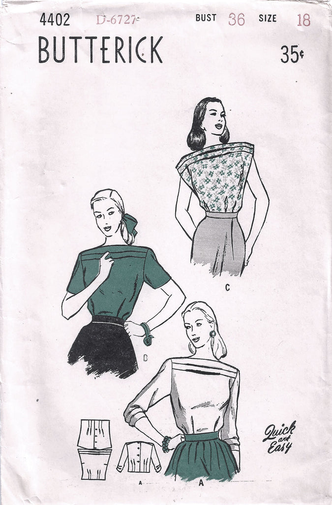 Butterick 4402