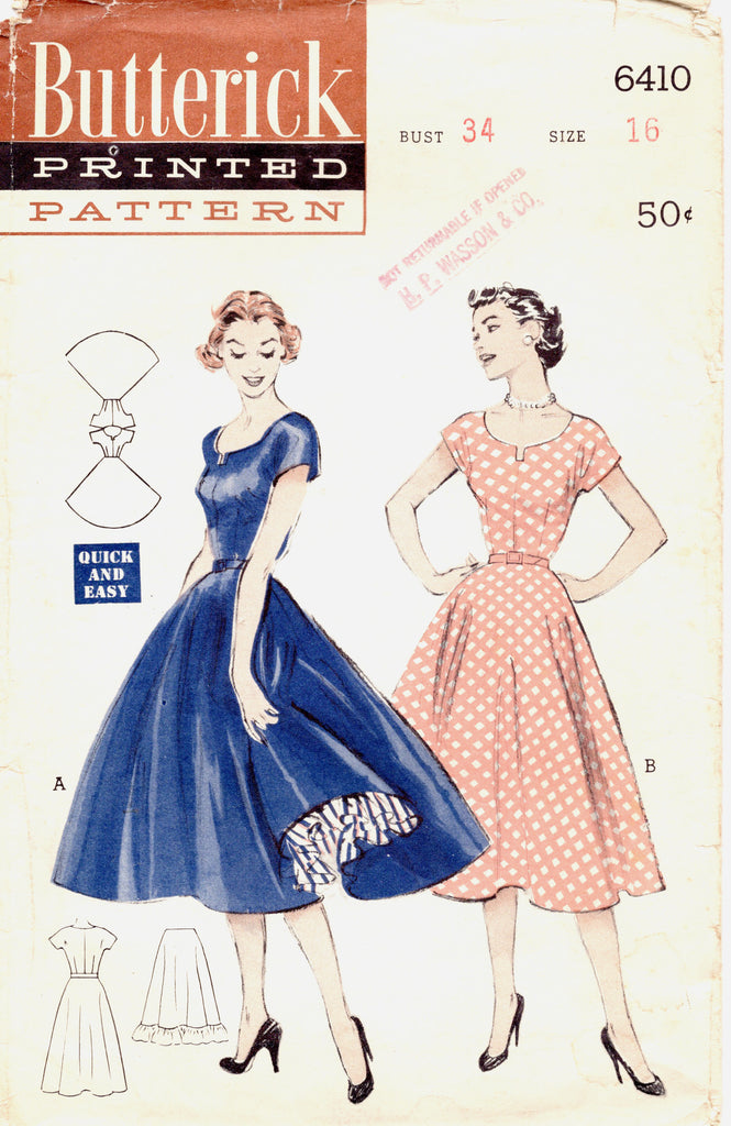 Butterick 6410