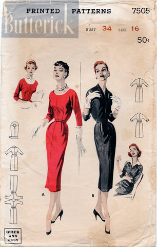 Butterick 7505