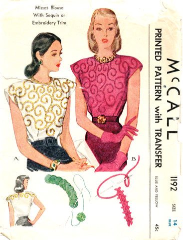 McCall 1192