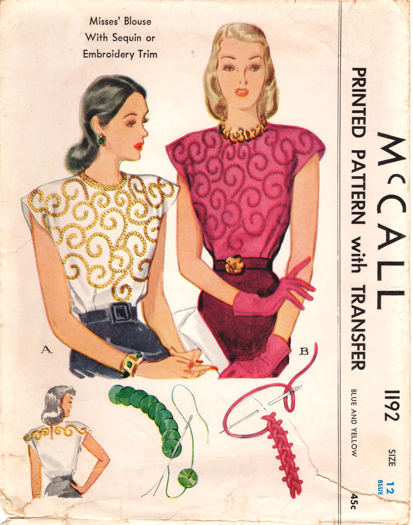 McCall 1192