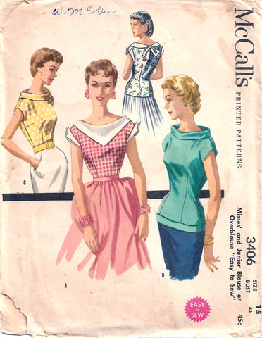 McCall’s 3406