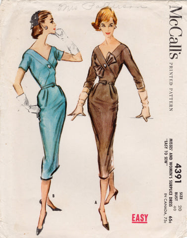 McCall’s 4391
