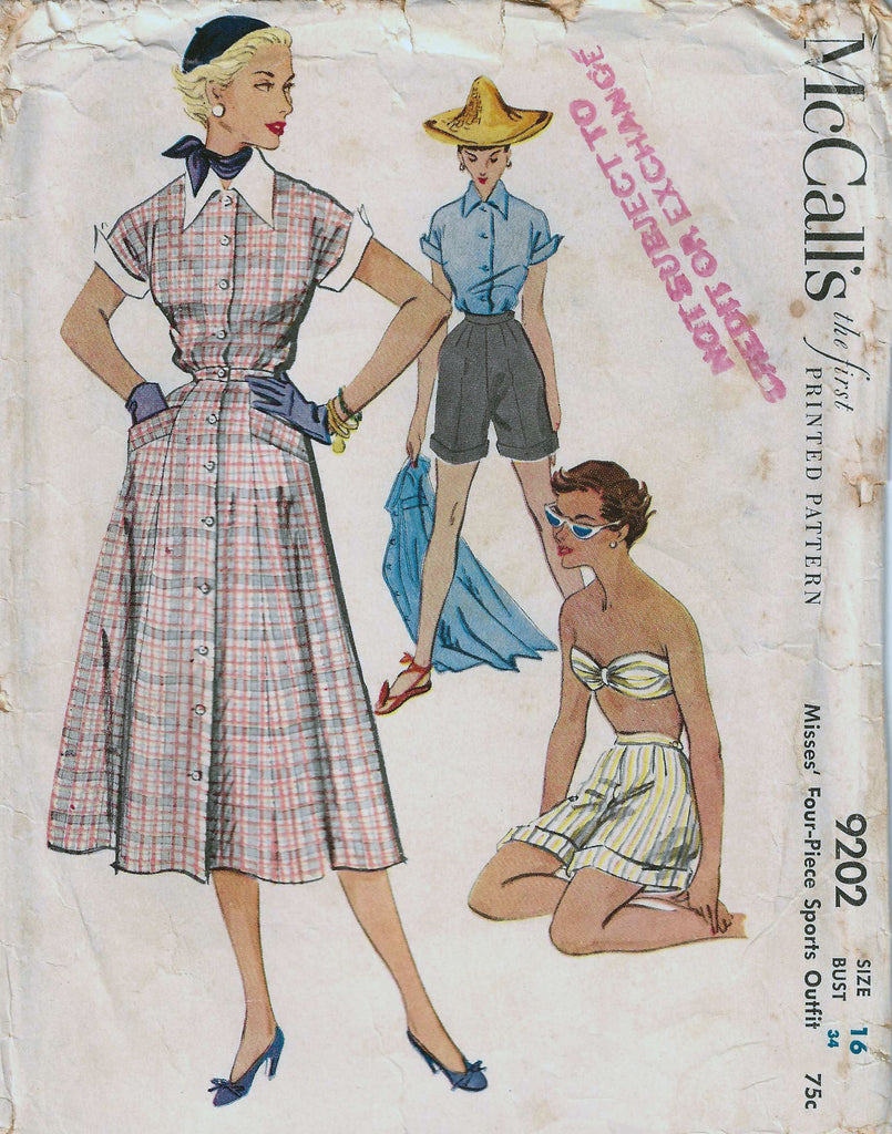 McCall’s&nbsp; 9202