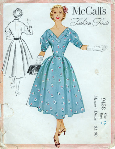 McCall’s Fashion Firsts 9458