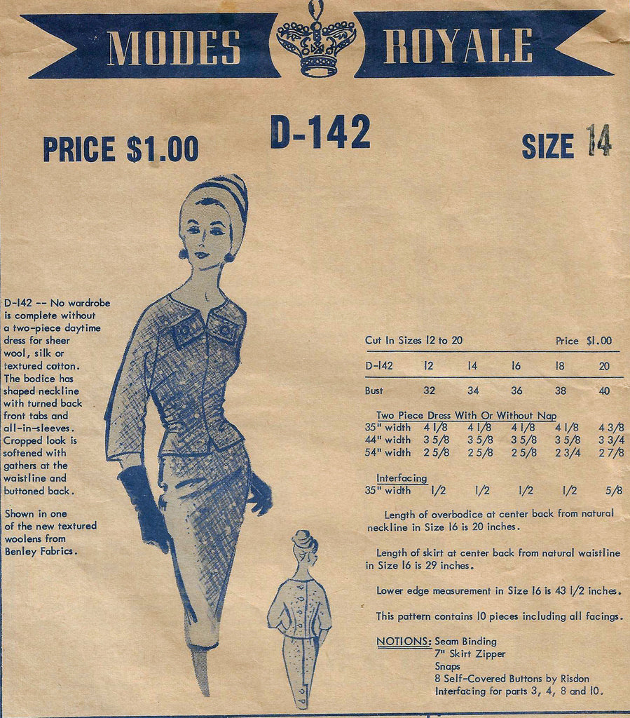 Modes Royale D-142
