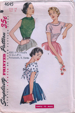Simplicity 4645