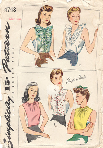 Simplicity 4748