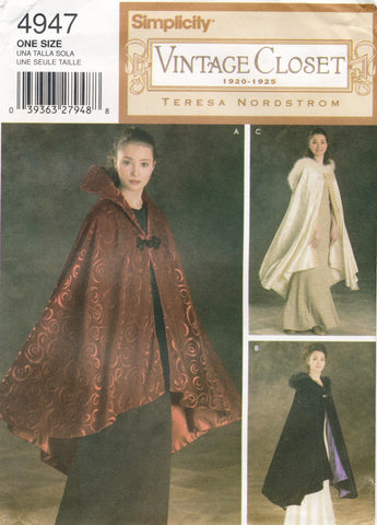 Simplicity Vintage Closet 4947