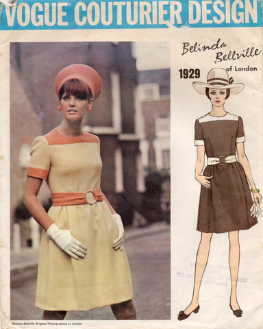 Vogue Couturier Design 1929
