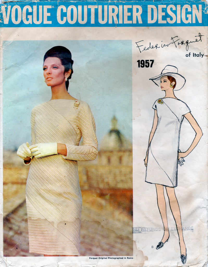 Vogue Couturier Design 1957