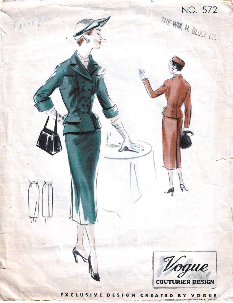Vogue Couturier Design 572
