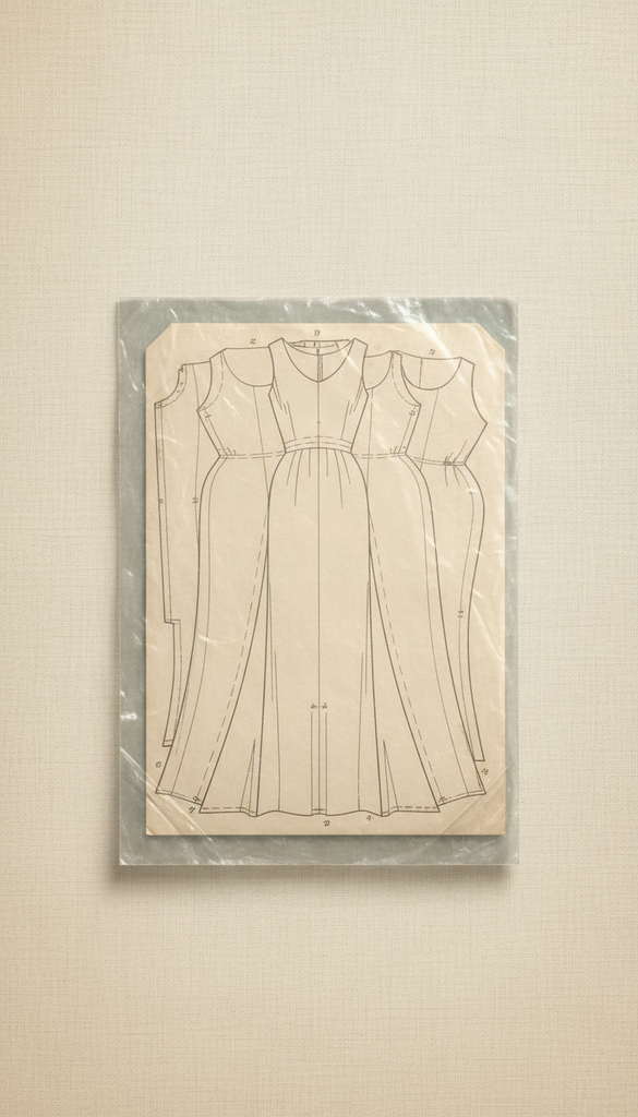 1930s Evening Gown Original Pattern