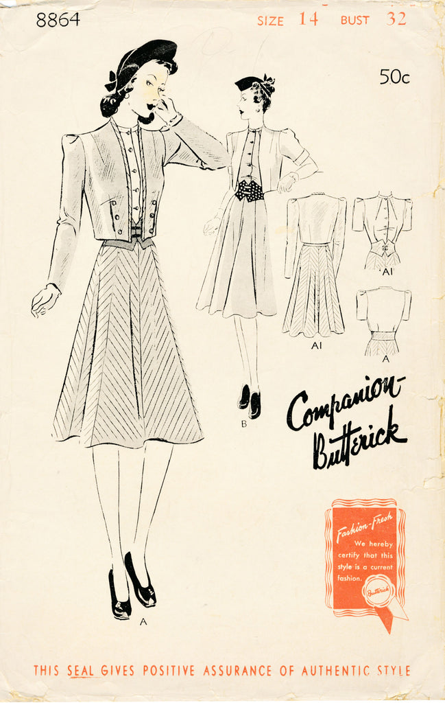 Companion-Butterick 8864