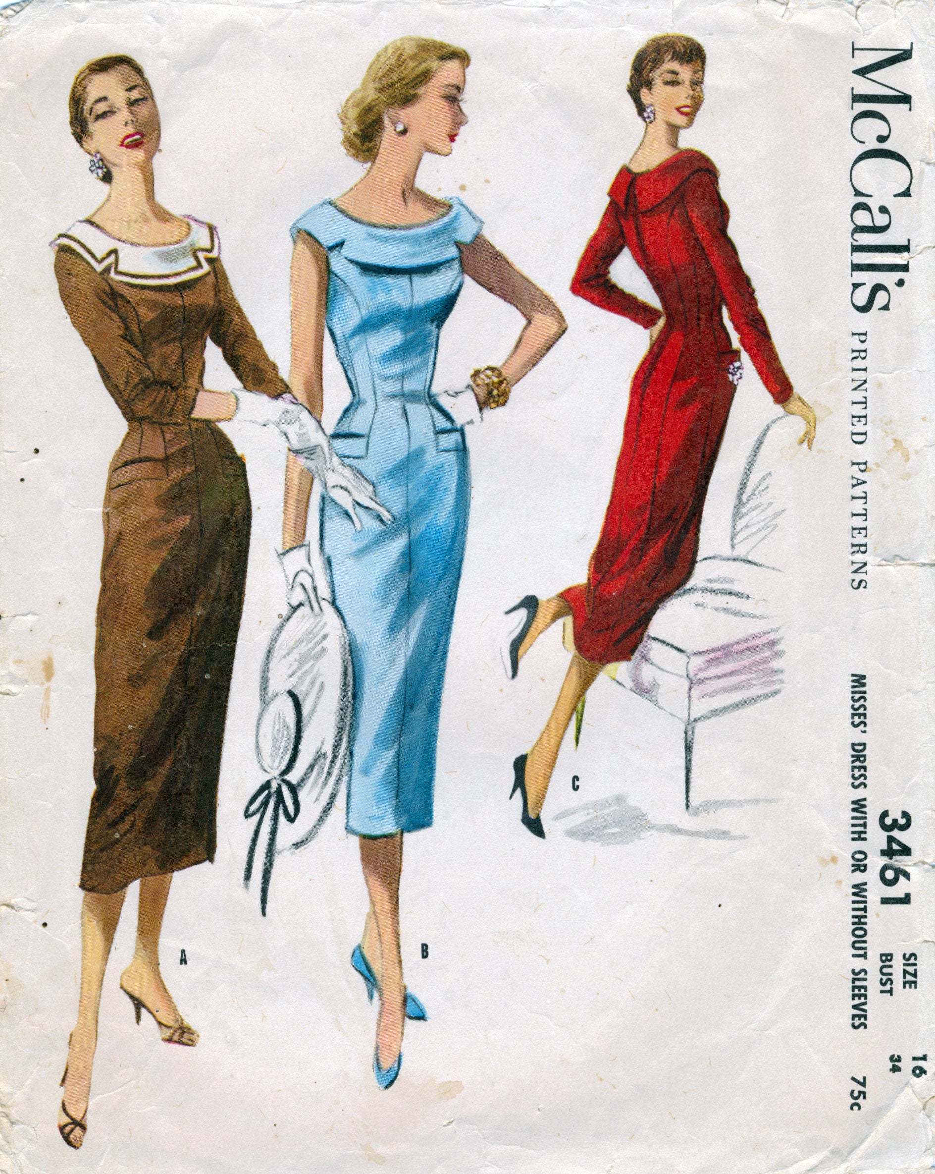 McCall's 3461 – The Blue Gardenia