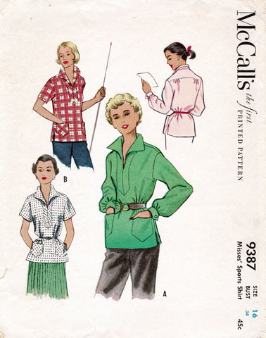 McCall’s 9387