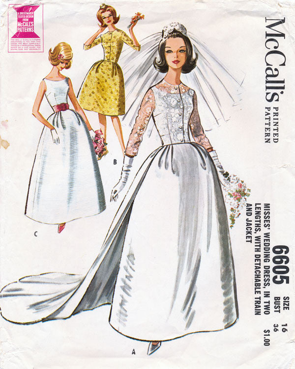 McCall's 6605 – The Blue Gardenia