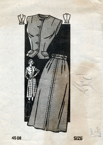 Newspaper Pattern 4508