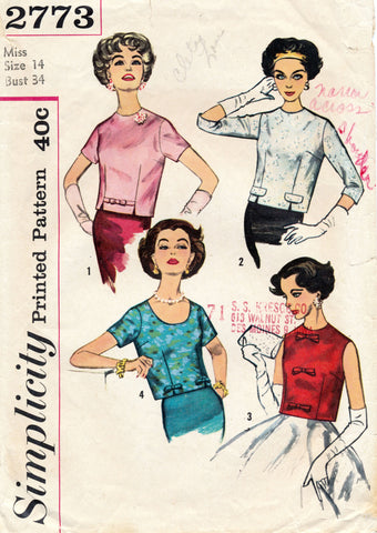 Simplicity 2773