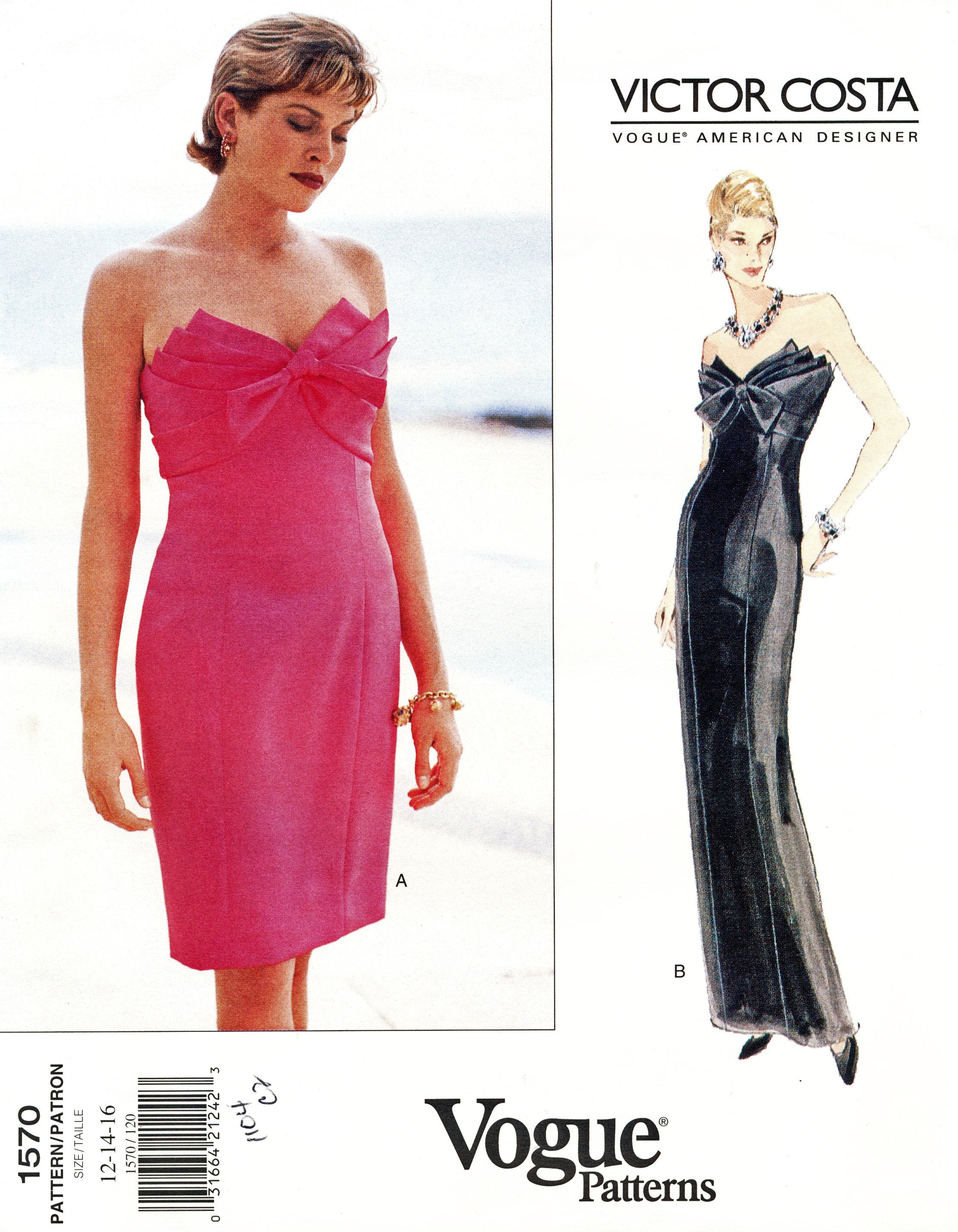 Vogue American Designer 1570 The Blue Gardenia Vogue American Designer 1570 The Blue Gardenia