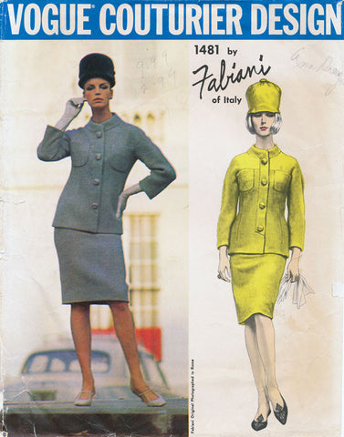 Vogue Couturier Design 1481