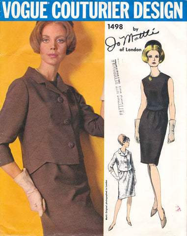 Vogue Couturier Design 1498