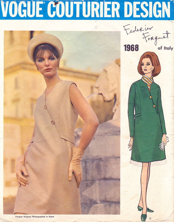 Vogue Couturier Design 1968