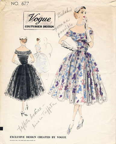 Vogue Couturier Design 677